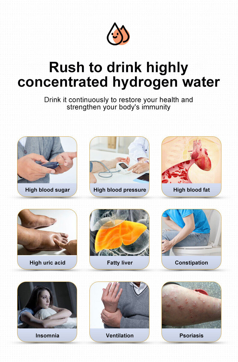 RGX Hydrogen Water Bottle – 1.5L Portable H2 Generator