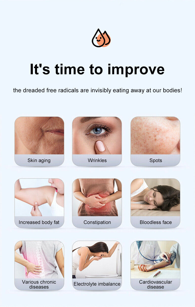 RGX Hydrogen Water Bottle – 1.5L Portable H2 Generator